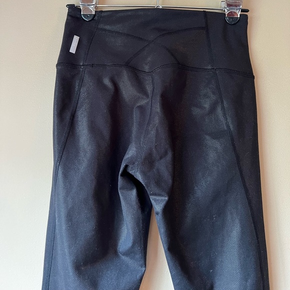 ZELLA Live In Metallic Print High Waist Legging Black Reptile Impression Print - Picture 8 of 12